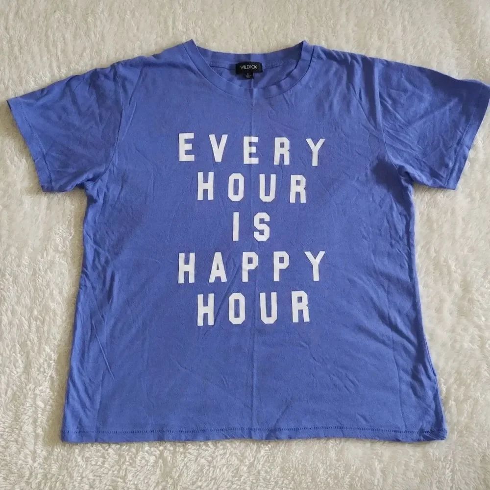 Wildfox🦊 "Every Hour⌚ is Happy Hour" Tee